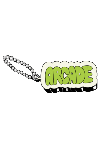 Keychain Sticker by AforArcade
