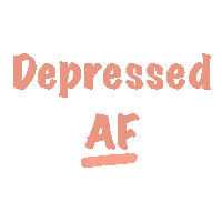 Sad Mental Health Sticker
