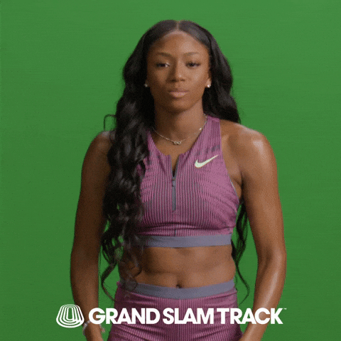Come Here Track And Field GIF by Grand Slam Track