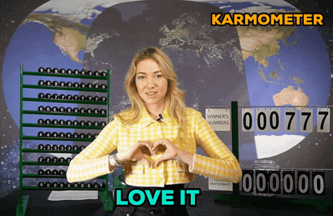Happy Love It GIF by KarmoMeter