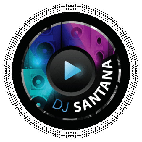 Djsantana dj lmp lomaximoproductions dj santana Sticker