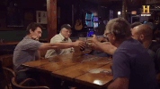 oak island cheers GIF by History UK