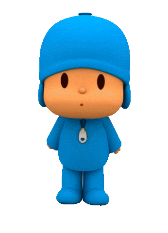 Angry 3D Sticker by Pocoyo