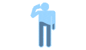 Water Drinking Sticker by Positive Programming