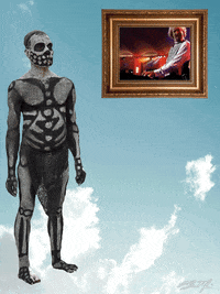 digital collage animation GIF by Brandon Muir