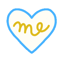 Love Me Heart Sticker by Livia Falcaru