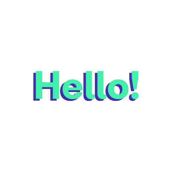 Learning Hello Sticker by Busuu