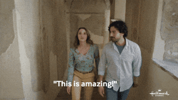 This Is Amazing Italy GIF by Hallmark Channel