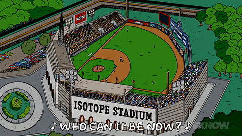 Episode 4 Isotope Stadium GIF by The Simpsons
