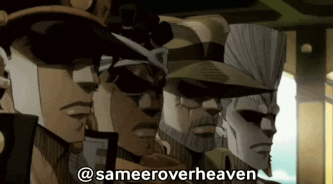Joseph Joestar Polnareff GIF