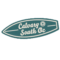 San Clemente Beach Sticker by Calvary Chapel South OC