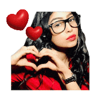 Love You Hearts Sticker by Global Tara Entertainment