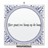 Hoop Wijsheid Sticker by Tegelspreuken.nl
