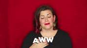 christinegritmon red aww cgritmon gritmon GIF