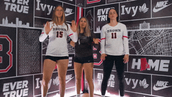 Raise The Roof GIF by Brown Volleyball