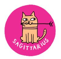 Cats Astrology Sticker by BadgeBomb