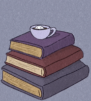 TiffyMichelley coffee morning books coffe GIF