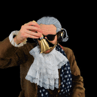 Ringing Founding Father GIF