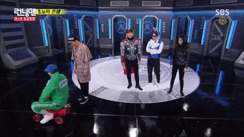 running man toy car GIF