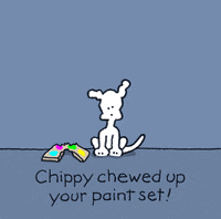 i love you hearts GIF by Chippy the dog