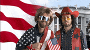 American Flag Singing GIF by Hot Country Knights