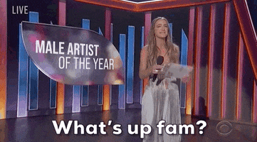 Acm Awards Whats Up Fam GIF by Academy of Country Music Awards