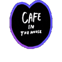 Cafe Sticker by in the house