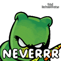 Bunny Not Gonna Sticker by VeeFriends