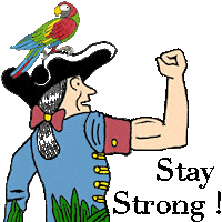 Have A Nice Day Pirate Sticker by Van Cleef & Arpels