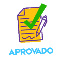 Unopar Aprovada Sticker by Platos - Portal Pos Graduacao