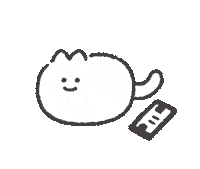 Cat Phone Sticker