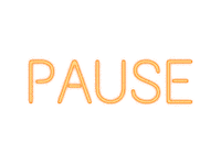 Pause Sticker by wendweb