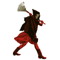 Josh Homme Rake Sticker by Queens of the Stone Age