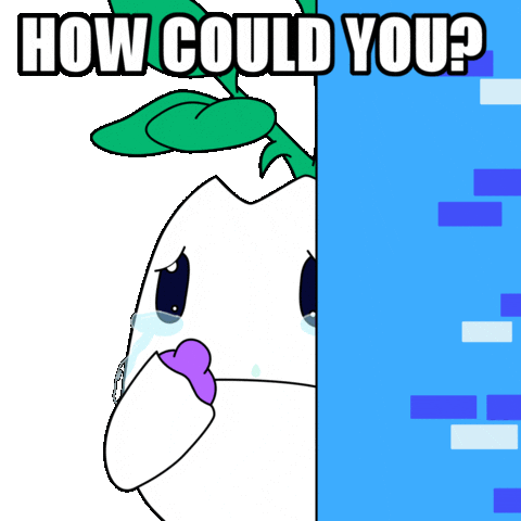 Sad Cry Sticker by Magic Eden