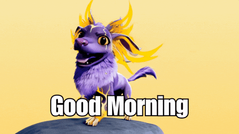 Gm Hello GIF by AneeMate