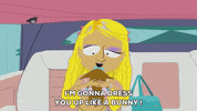 paris hilton love GIF by South Park 