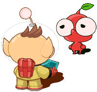 Captain Olimar Sticker by akari_tatata