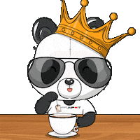 Tea Time Sticker by PandaPals