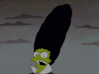 The Simpsons Halloween GIF