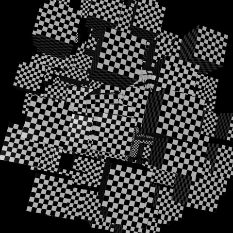 cubes instancing GIF by partyonmarz