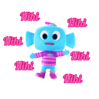 Hihi Giggles Sticker by Kandyz