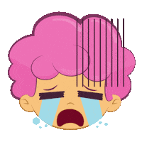 Goat_Animation happy yes no cry Sticker