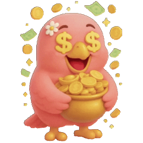 Happy Money Sticker