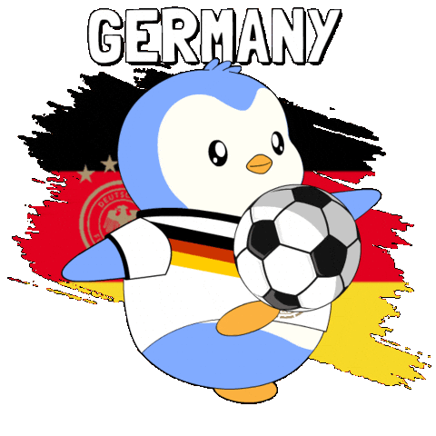 Germany Football Sticker by Pudgy Penguins