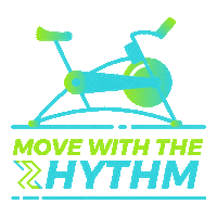 Fitness Spinning Sticker by Rave Studio