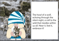 Wolf Gnome GIF