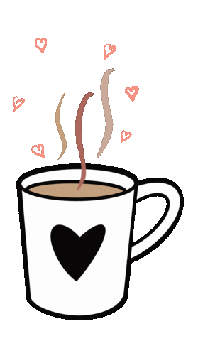 writingwoman giphyupload love coffee valentines day Sticker