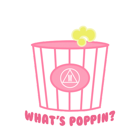 what's popping popcorn Sticker by Missguided