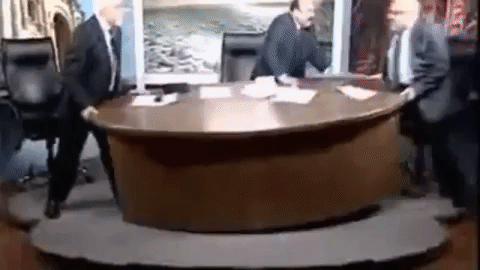 fight desk GIF