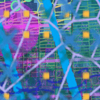 MattKaneArtist 3d generative cells parallax GIF